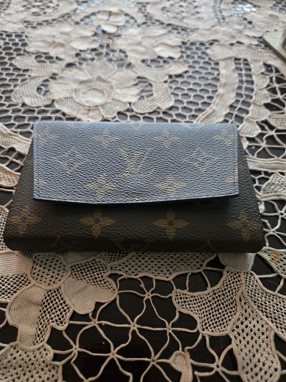 ♦️Louis Vuitton♠️Vintage Rare Monogram Twin Deck Playing Card Holder